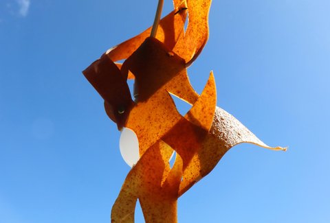 O-Leather in the sun by k dunn.