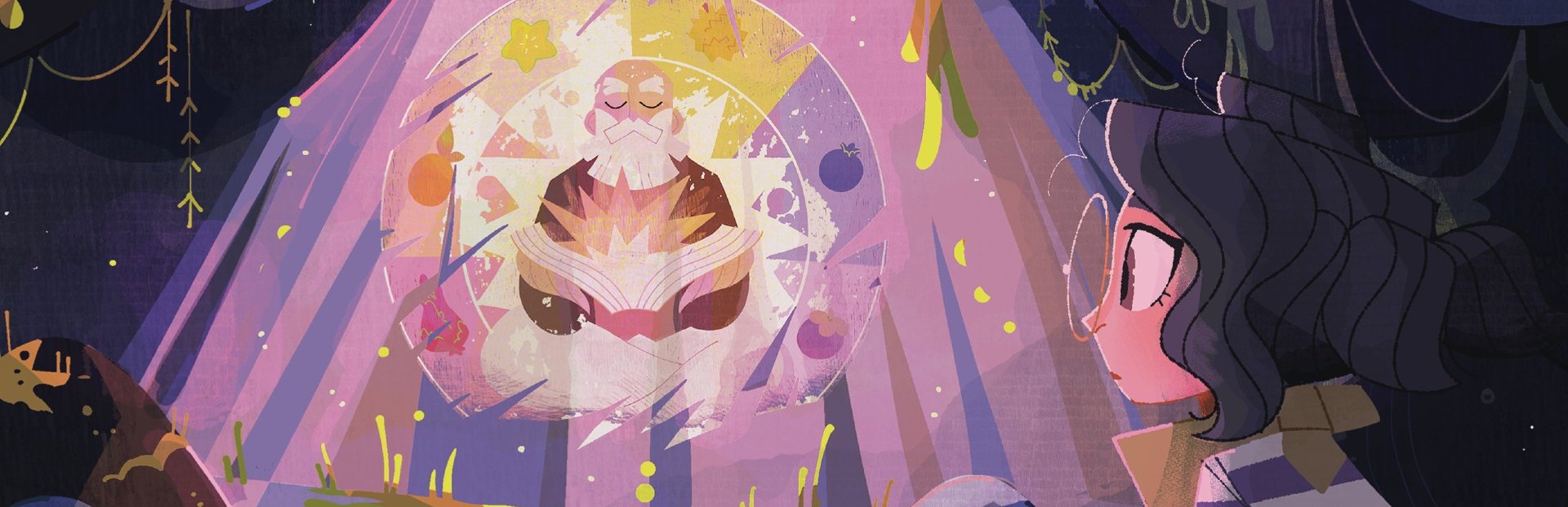 Digital Worlds animation art.