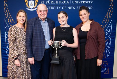 Blues Awards 2026 winner and family