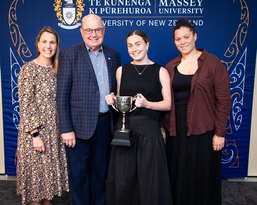 Blues Awards 2026 winner and family