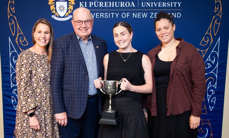 Blues Awards 2026 winner and family