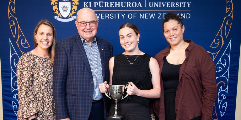 Blues Awards 2026 winner and family