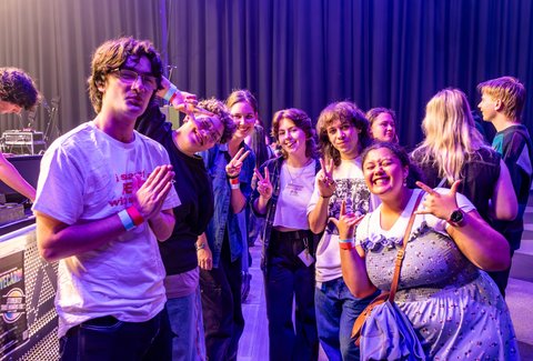 Concert on Wellington campus for Orientation students.