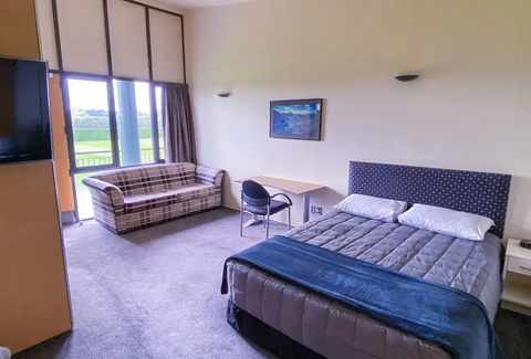 Accommodation at the Sports and Events Centre.