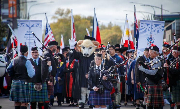 Graduation procession in May 2024